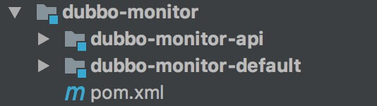 dubbo-monitor 包結構