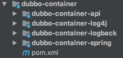 dubbo-container 包結構