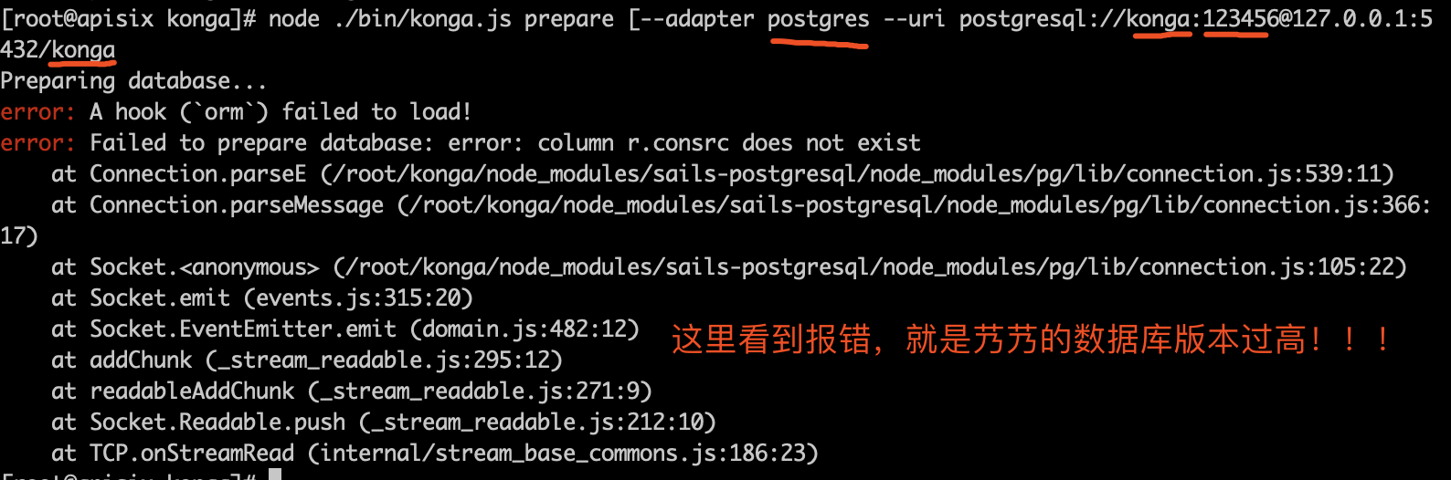 初始化 PostgreSQL 数据库